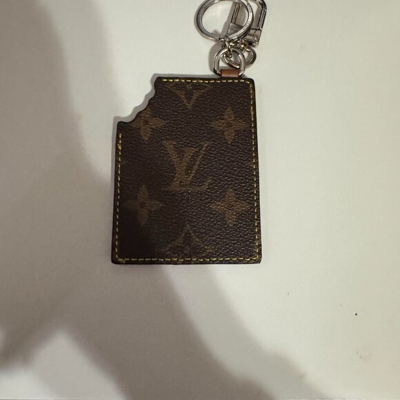 LV Chocolate Bar Figurine Key Holder And Bag Charm - Picture 2 of 3